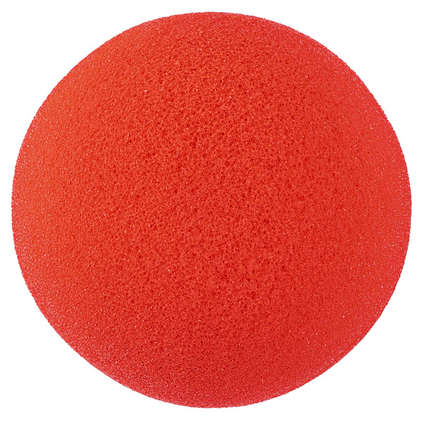 Нос клоуна, на резинке, Красный, 1 шт.