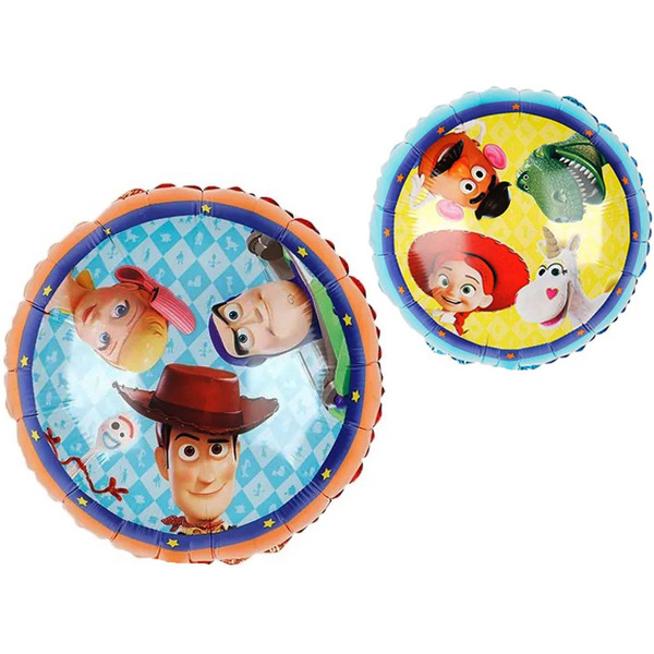 Шар (18"/46 см) Круг, История Игрушек, 1 шт.