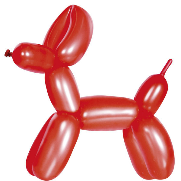 Шар (1"/3 см) ШДМ, Красный, пастель, 100 шт.