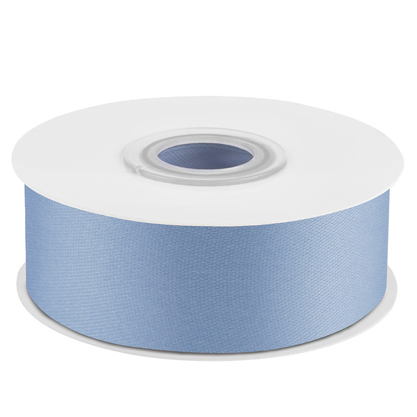Лента атласная (2,5 см*22,85 м) Нежно-голубой, 1 шт.