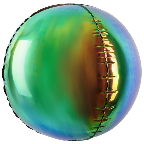 Шар 3D (22"/56 см) Сфера, Фантом, Хамелеон, 1 шт. в уп.