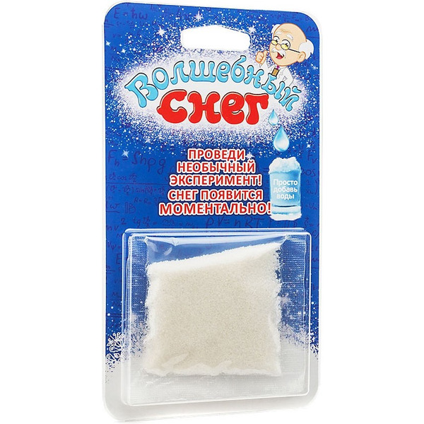 Волшебный снег, Белый, 10 г.