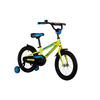 Детский велосипед Novatrack Dodger 16, год 2022, цвет Зеленый