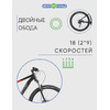 Горный велосипед Format 1413 29, год 2023, цвет Черный-Красный, ростовка 17