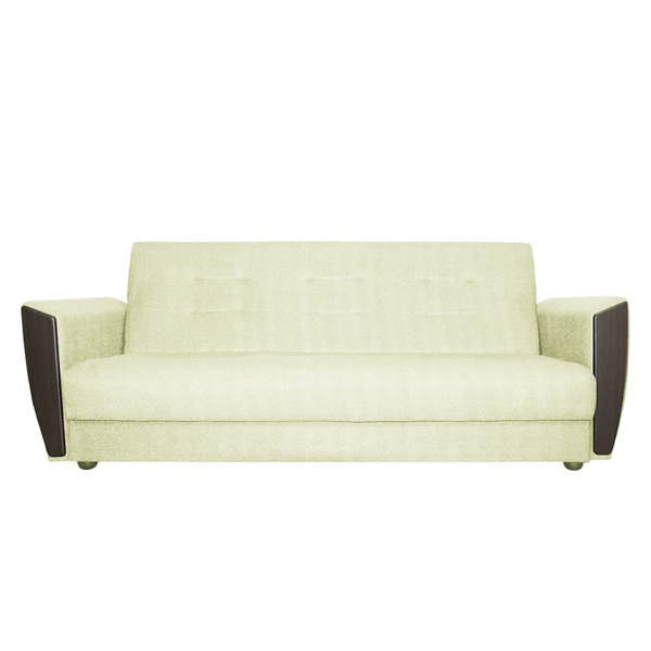 Диван кровать книжка Лира Люкс Текстиль бежевый ППУ 120