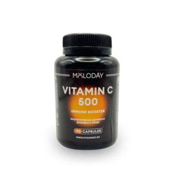 MOLODAY, Витамин C, капсулы, 90 шт.