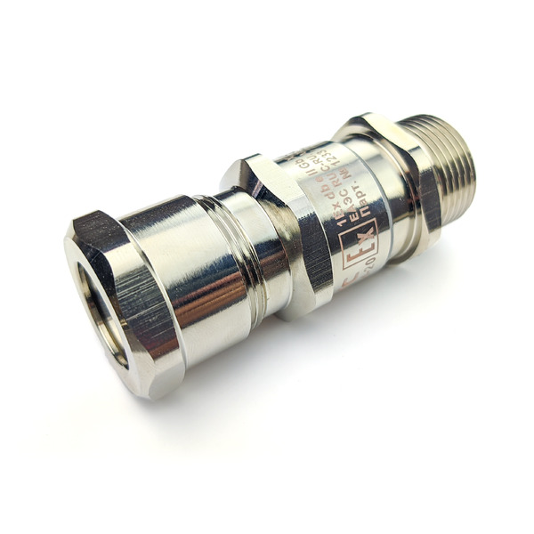 Ех-кабельный ввод ВКВБ3-НР-К1-20-26 1Ex db e II Gb X ГОФРОМАТИК