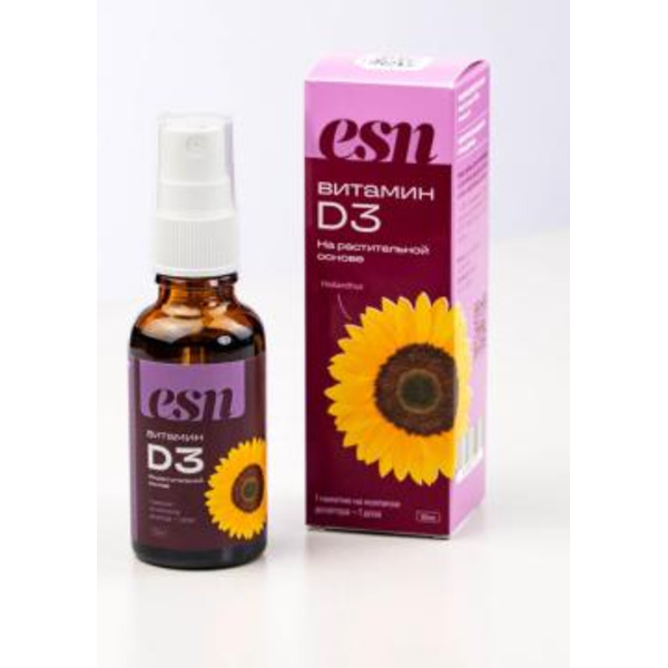 ESN, Витамин D3, жидкость, 30 мл