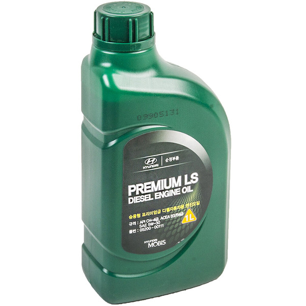 Моторное масло Hyundai-KIA Premium LS Diesel 5W-30, 1 л