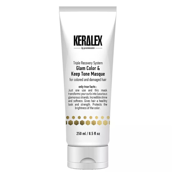 Маска дуо-сияние и защита цвета Keralex Glam Color & Keep Tone Masque (ПК1123/1, 750 мл)