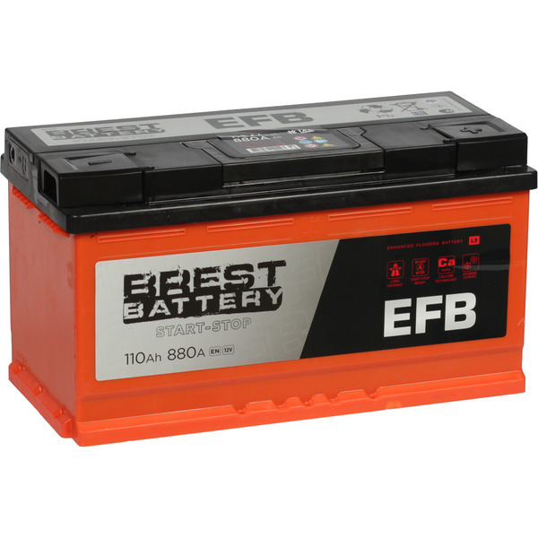 Автомобильный аккумулятор Brest Battery 110 Ач обратная полярность L5