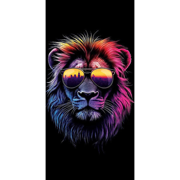 Конверты для денег, Крутой Лев, 10 шт.