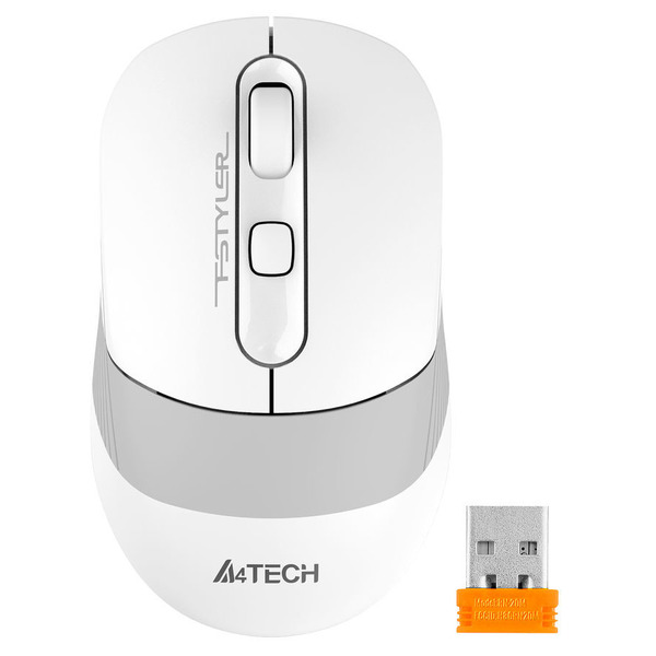 Компьютерная мышь A4Tech Fstyler FB10C grayish white