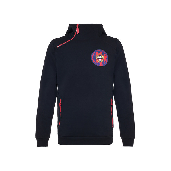 Худи женское PFC CSKA est 1911, цвет чёрный (L)