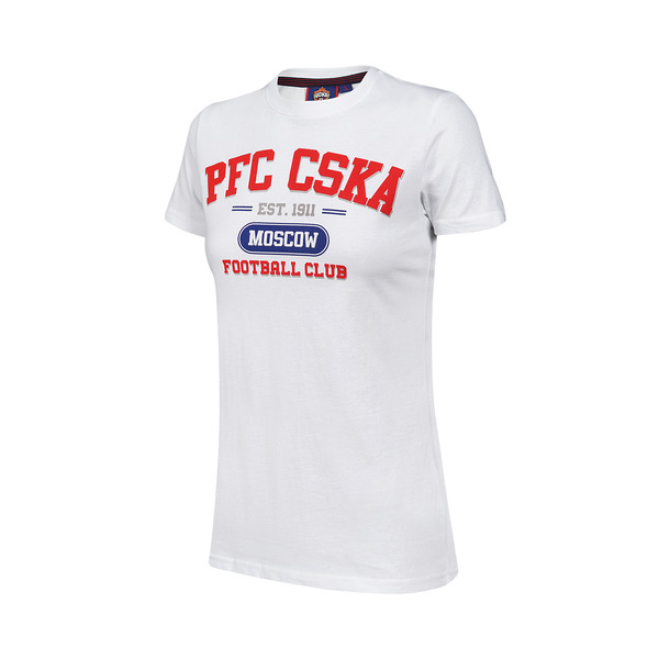 Футболка женская PFC CSKA Moscow белая (M)
