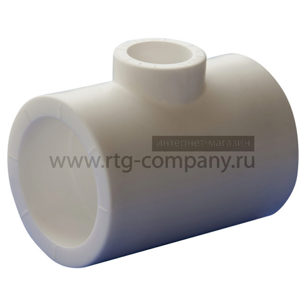 Тройник переходной полипропиленовый PPRC 160х110х160 TEBO, белый (уп. 1 шт)