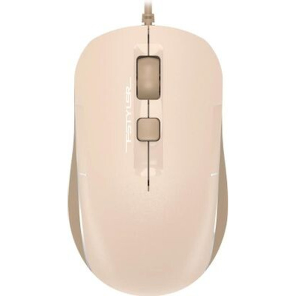 Компьютерная мышь A4Tech Fstyler FM26S бежевый/коричневый
