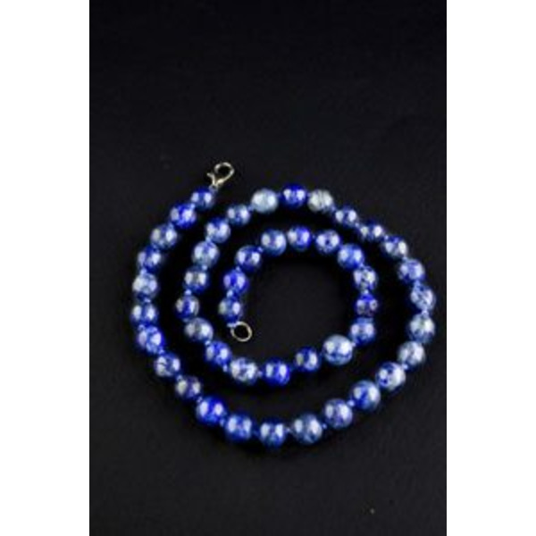 Бусы из камня 23 см. Лазурит