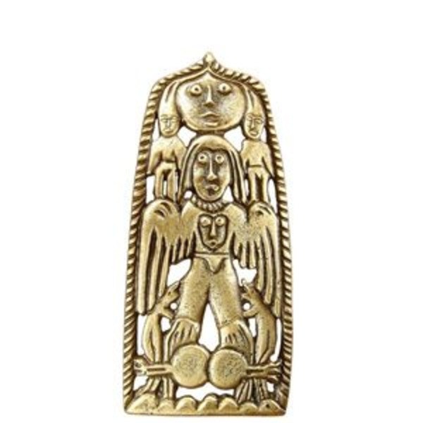 Подвеска Крылатая богиня на пауках