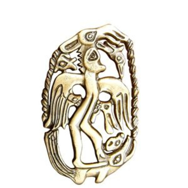 Подвеска Крылатый человеколось на ящере