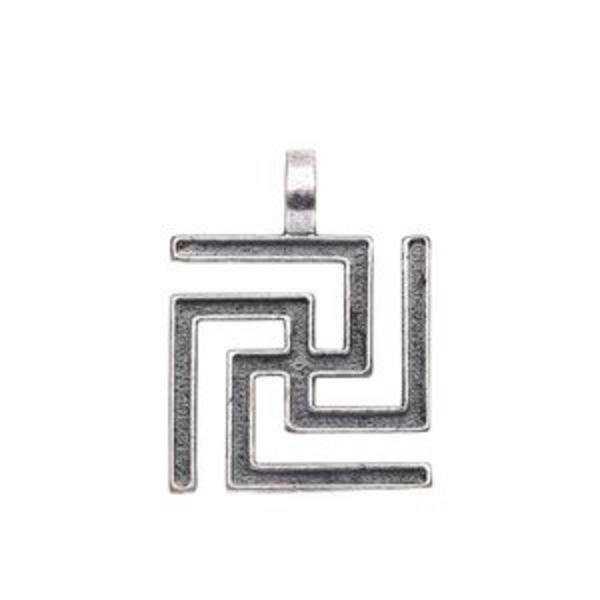 Оберег «Рысич» (посеребрение)