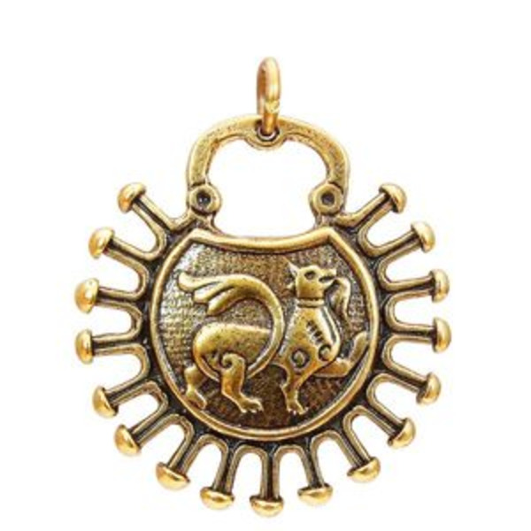 Колт «Суздальский пардус» (латунь)