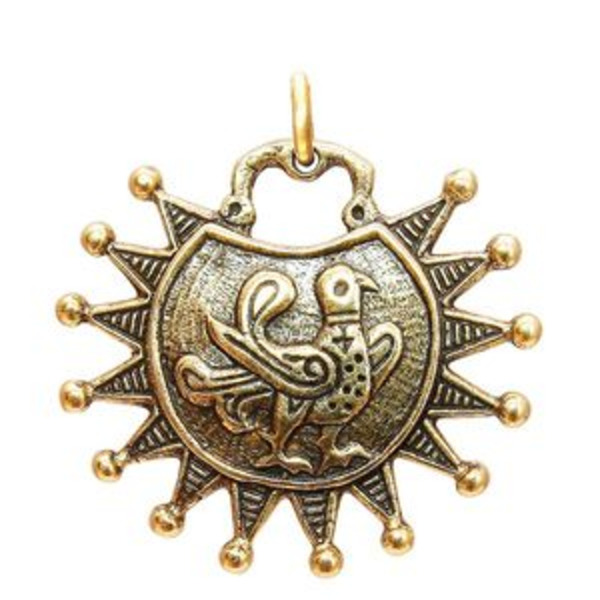 Колт «Князь-птица, смотрящая вправо» (латунь)