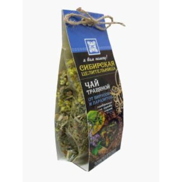 Чай травяной От вирусов и паразитов Сосновый бор + заговор внутри