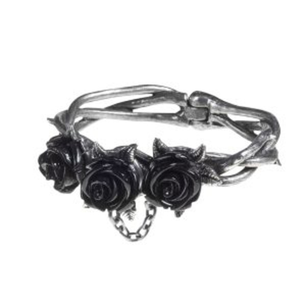 Магический браслет Wild Black Rose (размер M-L)