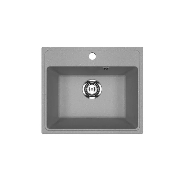 Кухонная мойка Practik PR-M-490-003 (без сифона), светло-серый