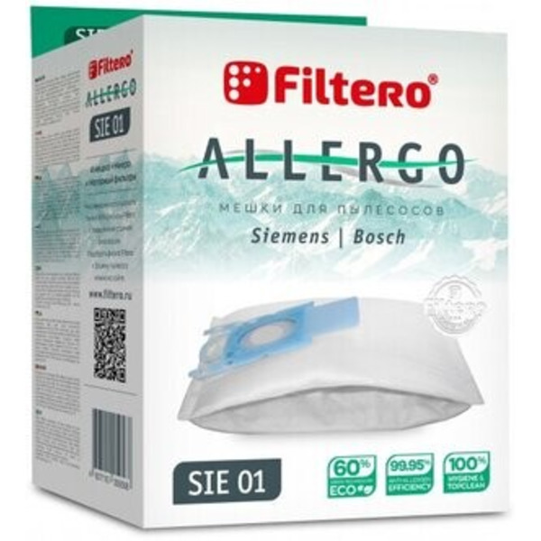 Мешок для пылесоса FILTERO SIE 01 (4) Allergo