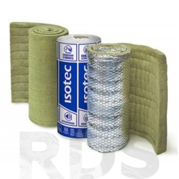 Мат прошивной из каменной ваты, 120*1000*2000, Isotec Wired mat 100-SM-AL2 / 61818