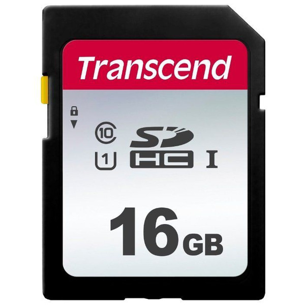Карта памяти Transcend SD 16GB TS16GSDC300S
