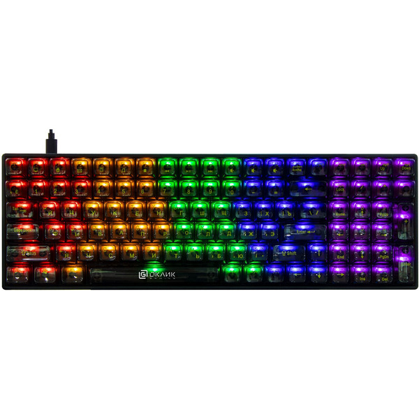 Клавиатура Oklick 915GK черный USB (1790371)