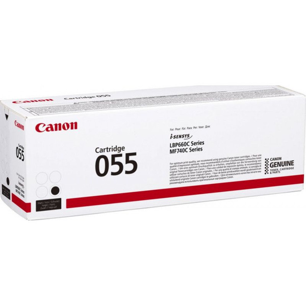 Картридж Canon 055 BK черный