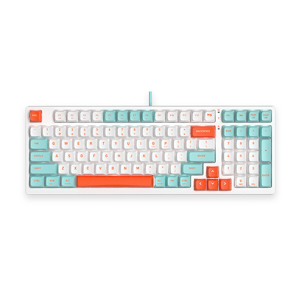 Клавиатура A4Tech Fstyler FS300 PANDA SNORKLENING белый