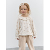 Блузка с рюшей "Цветочное поле" 0+