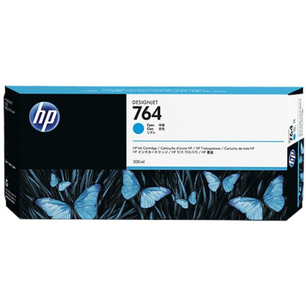 Картридж HP C1Q13A (764) голубой