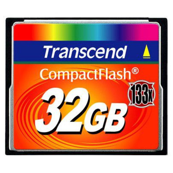 Карта памяти Transcend 32GB CompactFlash 133X TS32GCF133