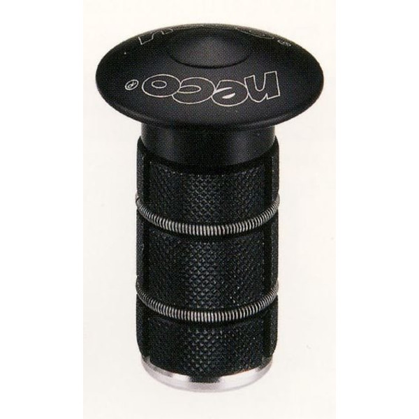 Якорь NECO H286G 1-1/8" многоразовый, диаметр 22-25.4, с крышкой, длина 18мм, черный, 6-190381