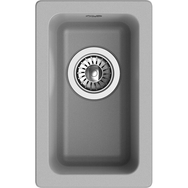 Кухонная мойка Rivelato BERKANA BK-25 grigio metallizzato