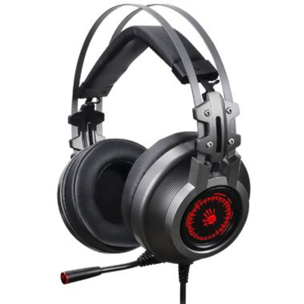 Компьютерная гарнитура A4Tech Bloody J527 серый