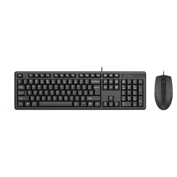 Комплект мыши и клавиатуры A4Tech KK-3330 черный USB