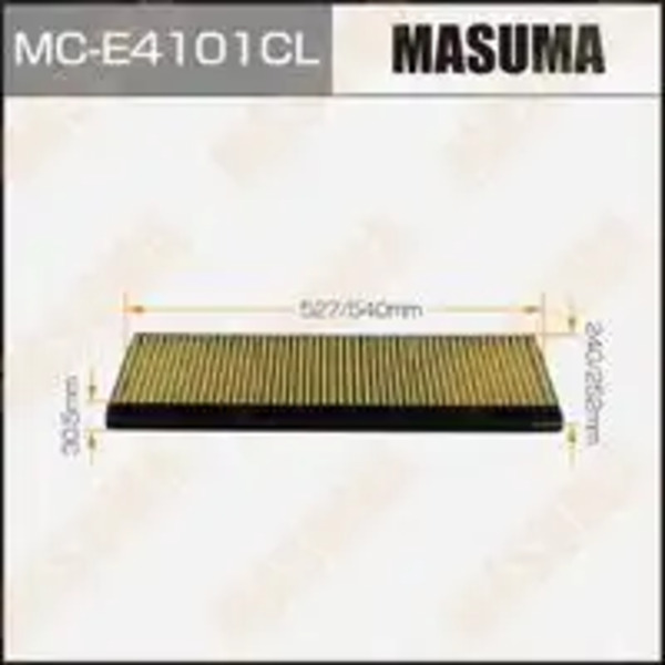 Салонный фильтр MASUMA MCE4101CL