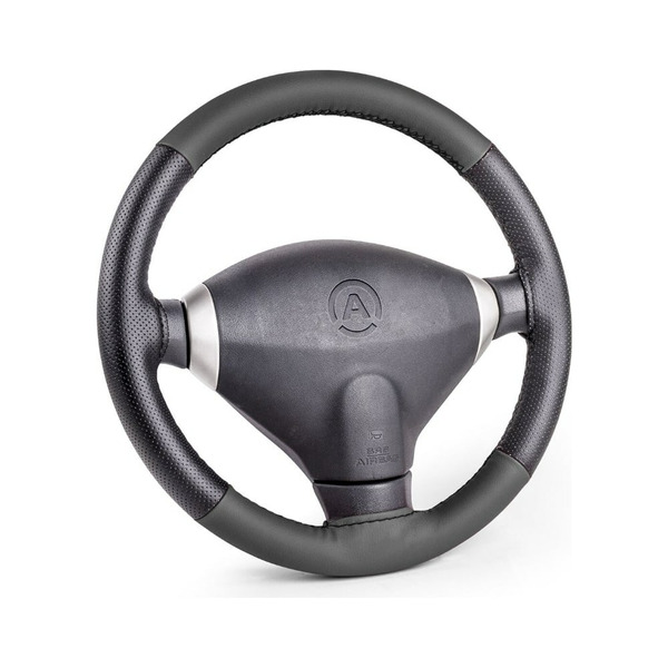Оплетка для перетяжки руля AUTOPROFI SAM-100 BK/BK M