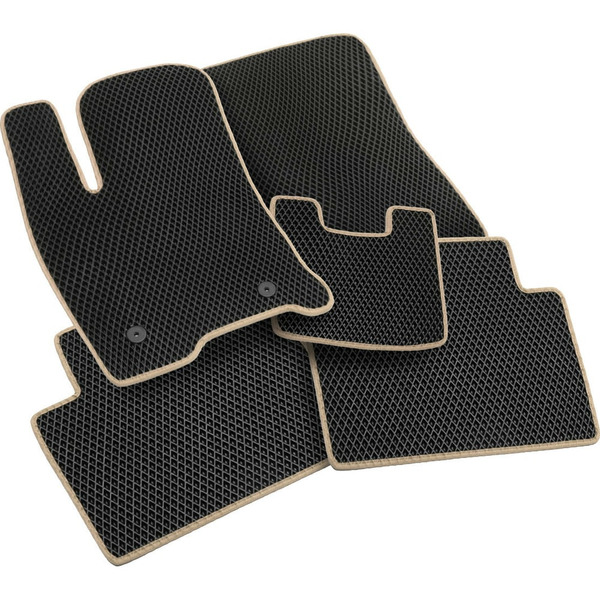 Коврики для Audi A4 B9 2015 Vicecar EV3028-бежевый