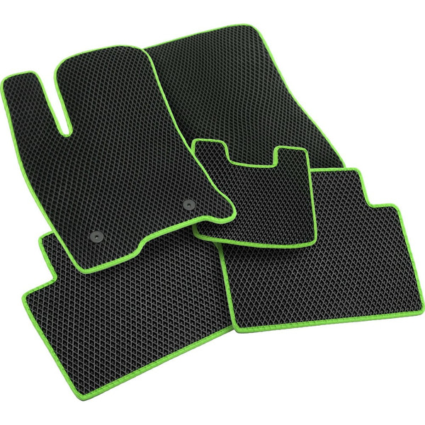 Коврики для Hyundai Sonata V NF 2004 - 2010 Vicecar EV18019-салатовый