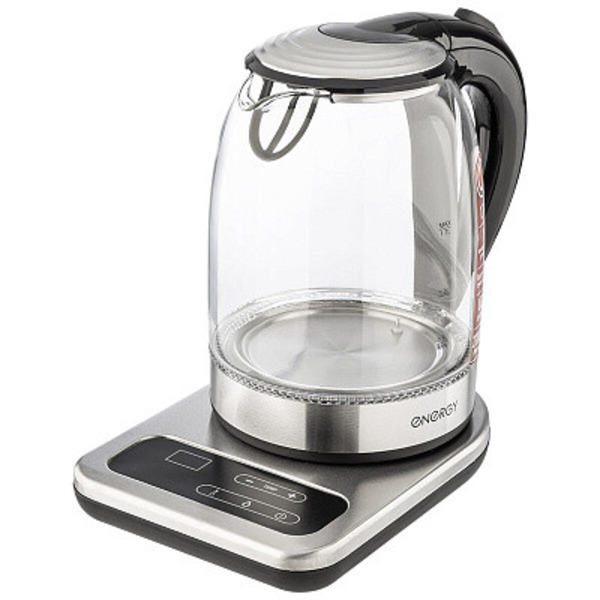 Чайник Energy E-220E черный/серебристый (164150)