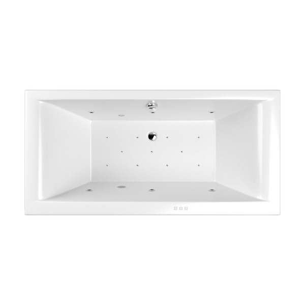 Ванна WHITECROSS Savia Duo 170x80 "RELAX" (хром) 0103.170080.100.RELAX.CR