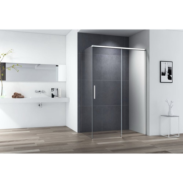 Душевой уголок Cezares DUET SOFT-M-AH-1-160/80-C-Cr